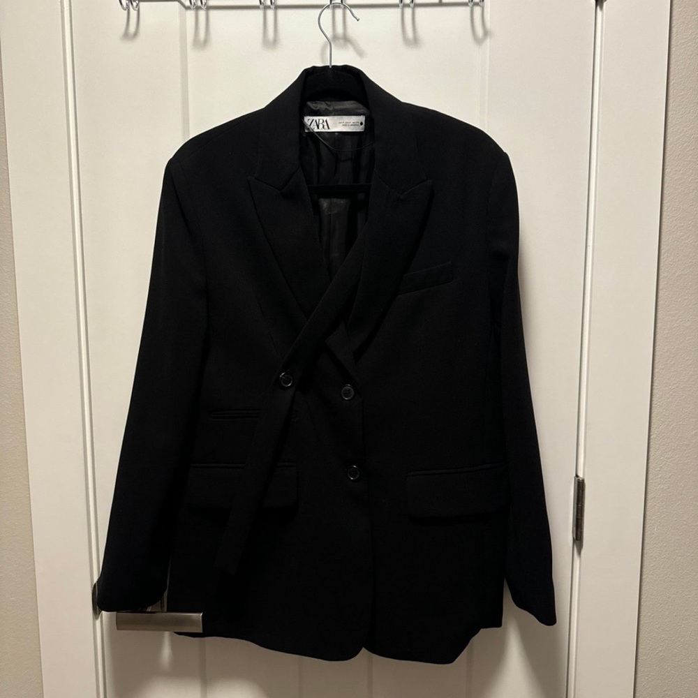 zara black Blazer